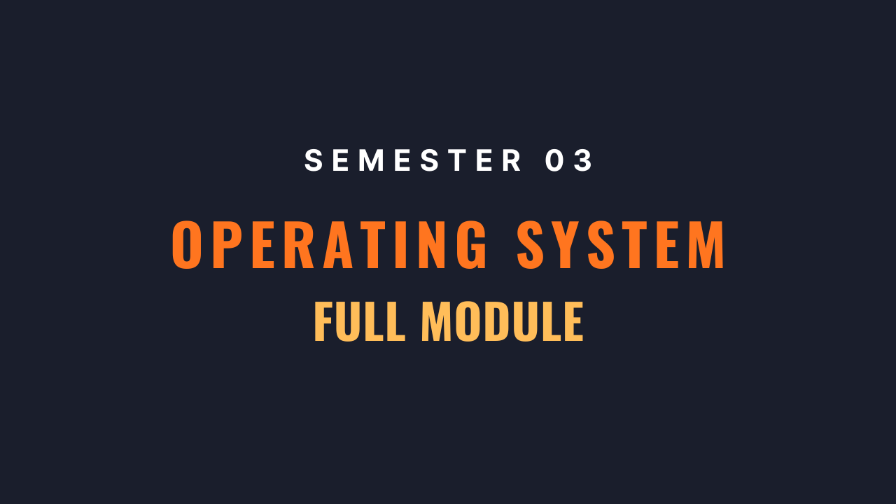 Operating System